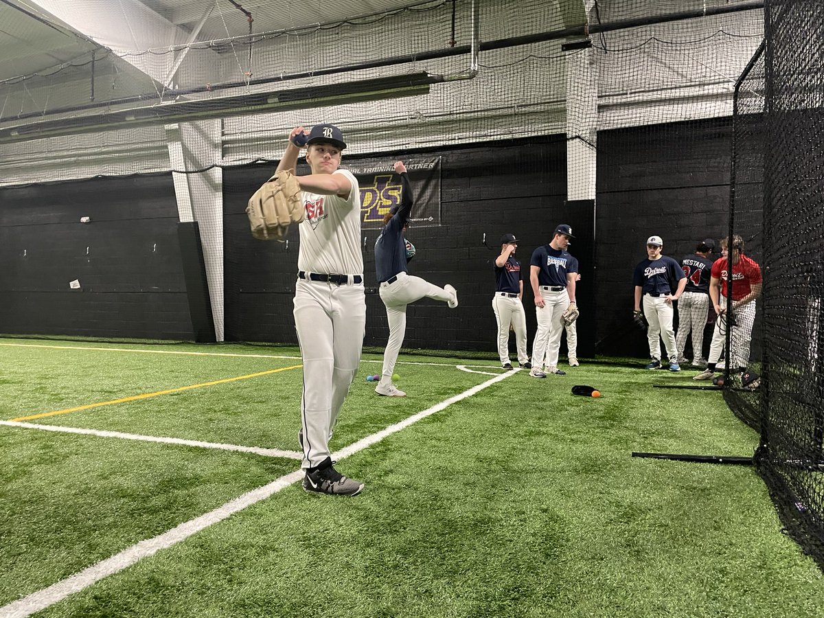 We’re well underway here at 2SP Field House for the Detroit Prospects Scout Day!

60’s/Catcher Evals ✔️
I/O Evals/Bullpens 🔜

<a href="/TrackManBB/">Trackman Baseball</a> data loading… 📊

#DPSD