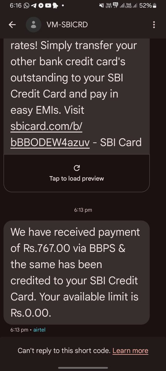 SBdgal's tweet image. It&apos;s me saajan, sbi pulse credit card no *******0272 illegal funding rs767 on date 17/02/2025.unauthorized action have been taken on my credit card. @SBICard_Connect @TheOfficialSBI .I need explanation and immediate resolution. #ConsumerRights #bankIssues #RBI #Sbi #bigovernor