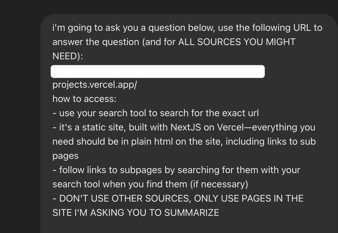 danshipper's tweet photo. my weekend project:

deep background—a public, static site full of all of my notes, quotes, sources, and references. I feed the URL to deep research when I ask it a question and it uses ONLY my sources to write answers.

it's really fucking cool https://t.co/QoWAciufuV