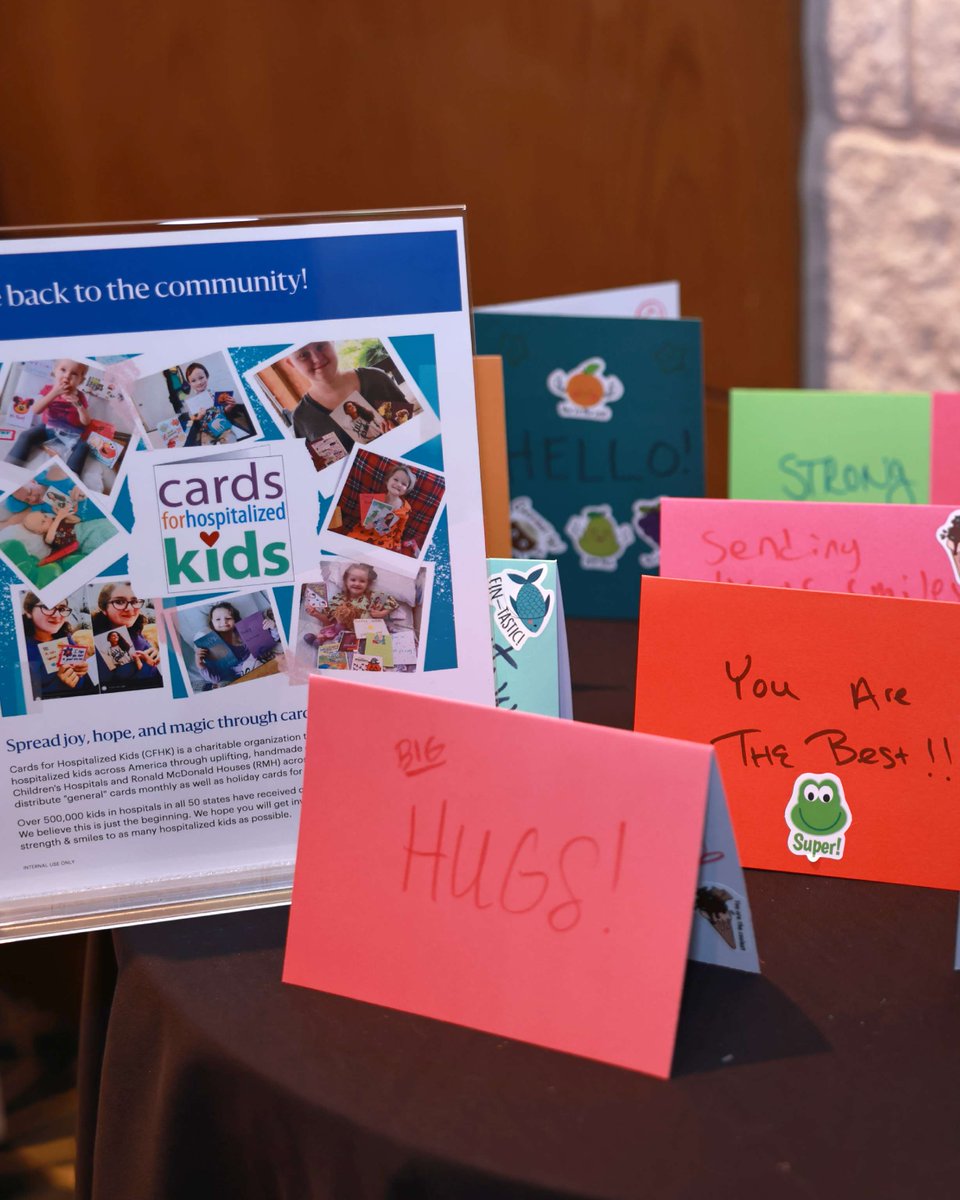 Allspring Global Investments (@allspring) on Twitter photo Doctors provide medicine, but <a href="/Crds4HosptlKids/">Cards for Hospitalized Kids</a> delivers hope, joy, and magic✨. At our Sales Summit, we were "y'all in" to handcraft cards that brighten the days of kids across the nation. Check out how you can join the cause at cardsforhospitalizedkids.com. #WeAreAllspring Doctors provide medicine, but <a href="/Crds4HosptlKids/">Cards for Hospitalized Kids</a> delivers hope, joy, and magic✨. At our Sales Summit, we were "y'all in" to handcraft cards that brighten the days of kids across the nation. Check out how you can join the cause at cardsforhospitalizedkids.com. #WeAreAllspring