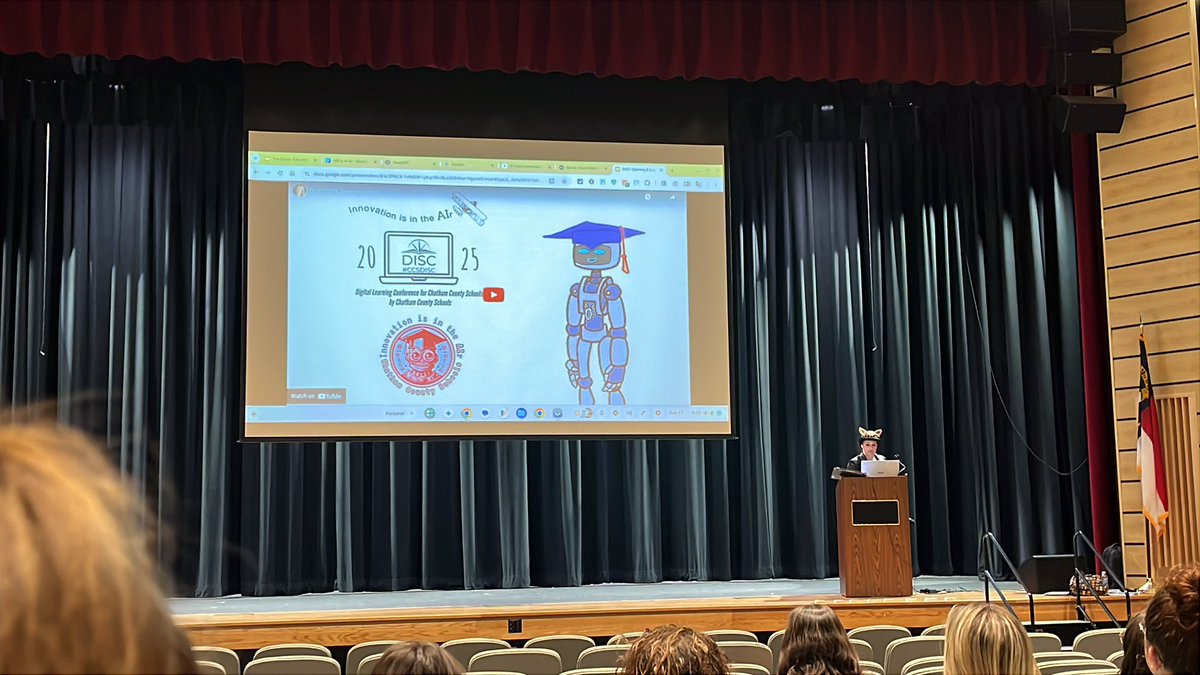 ChathamCoGifted's tweet image. Ready for a day of digital learning!! #CCSDISC #CCSDISC2025 #CCSDigitalLearning