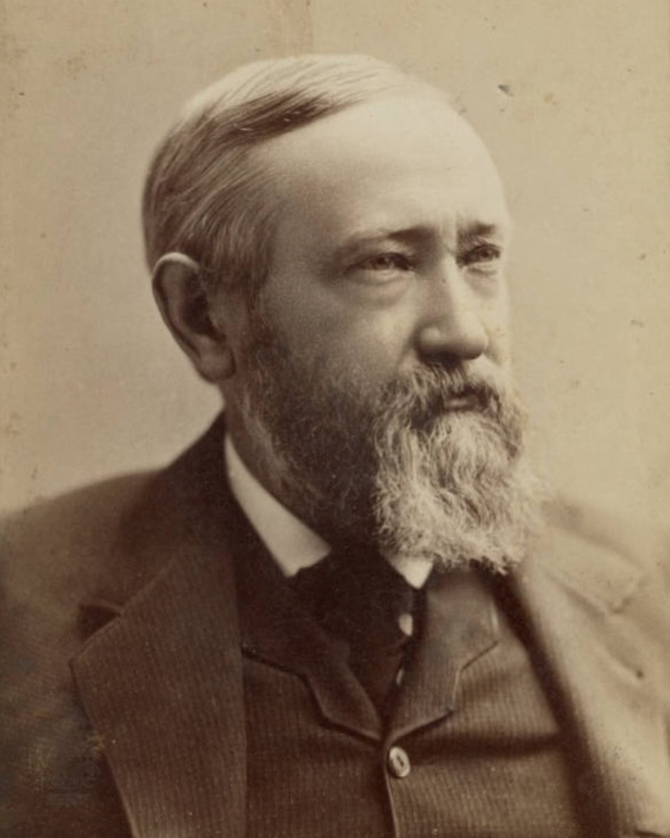 PresBenHarrison's tweet photo. Happy #PresidentsDay! Did you know Benjamin Harrison was inaugurated 100 years after George Washington?
A few facts about #potus23:
๐ก Delivered 140+ speeches from his front porch
๐ก Added 6 states to the Union
๐ก Championed civil rights & enforced the 15th Amendment https://t.co/ksrtJtPuPv