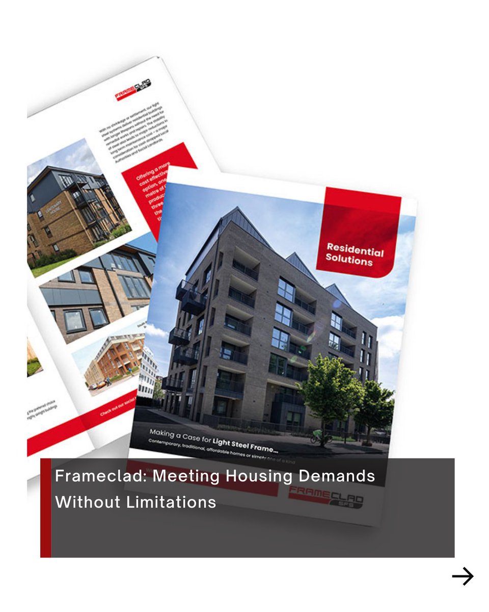 Housebuilderdev's tweet image. On the back of announcing the news that Frameclad has gained BOPAS Accreditation for the seventh consecutive year, the management team has launched a new Residential Solutions brochure.

hbdonline.co.uk/news/frameclad…

#HousingSolutions #ModernConstruction #BOPAS #SustainableBuilding