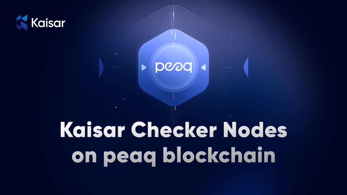 KaisarNetwork's tweet image. We’re pleased to announce that the Checker Node commitment phase has been extended for two weeks, ending Feb. 28.

All early buyers will still receive 17 $KAI daily - and will receive a share of a 10M $KAI pool by the end of the phase.

Ready to claim your Checker Node and help…