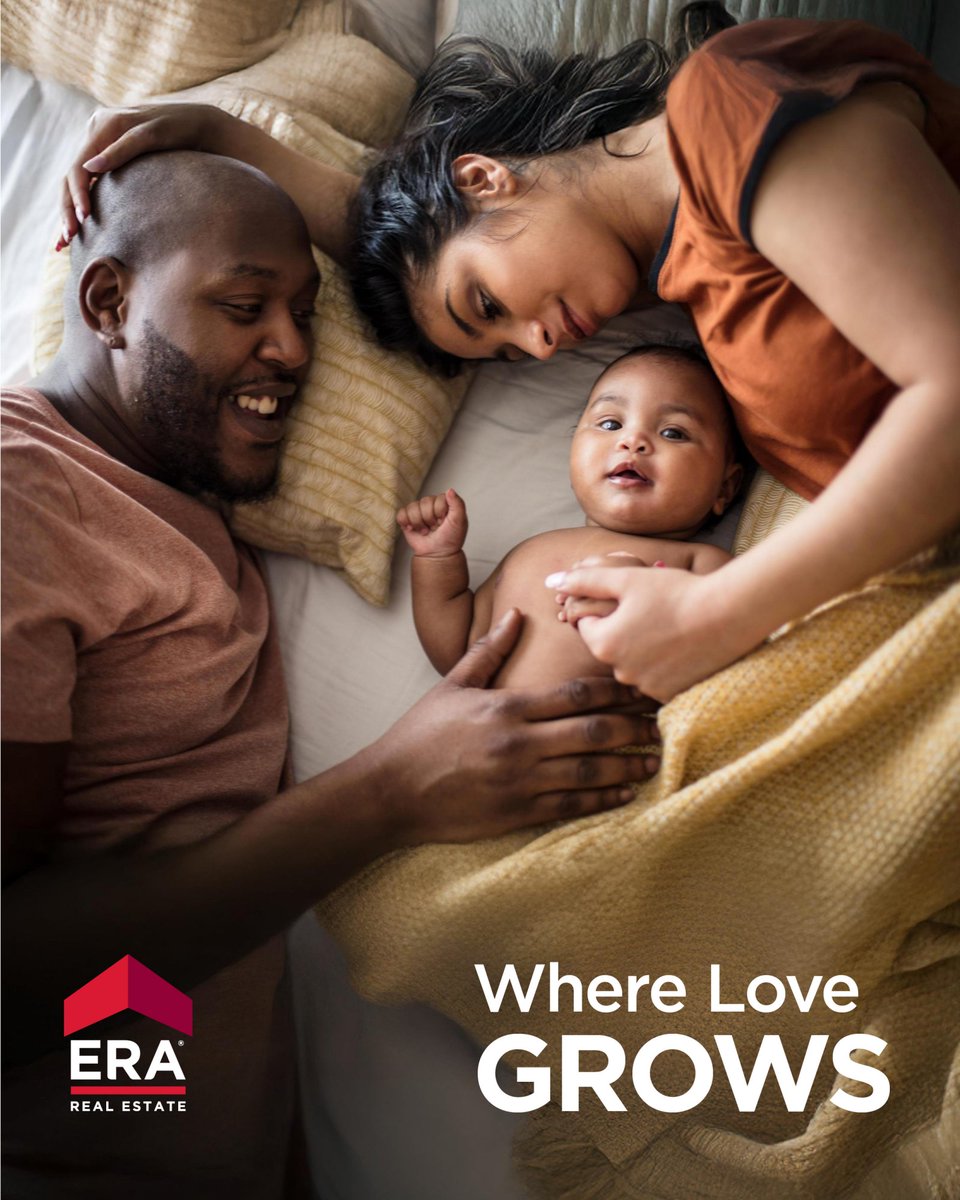 At ERA, we believe home is where stories begin. From movie nights to milestone moments, today we celebrate the heart of every home – family. Whether you’re just starting out or need some room to grow, ERA can help you find the perfect move up for creating new memories.