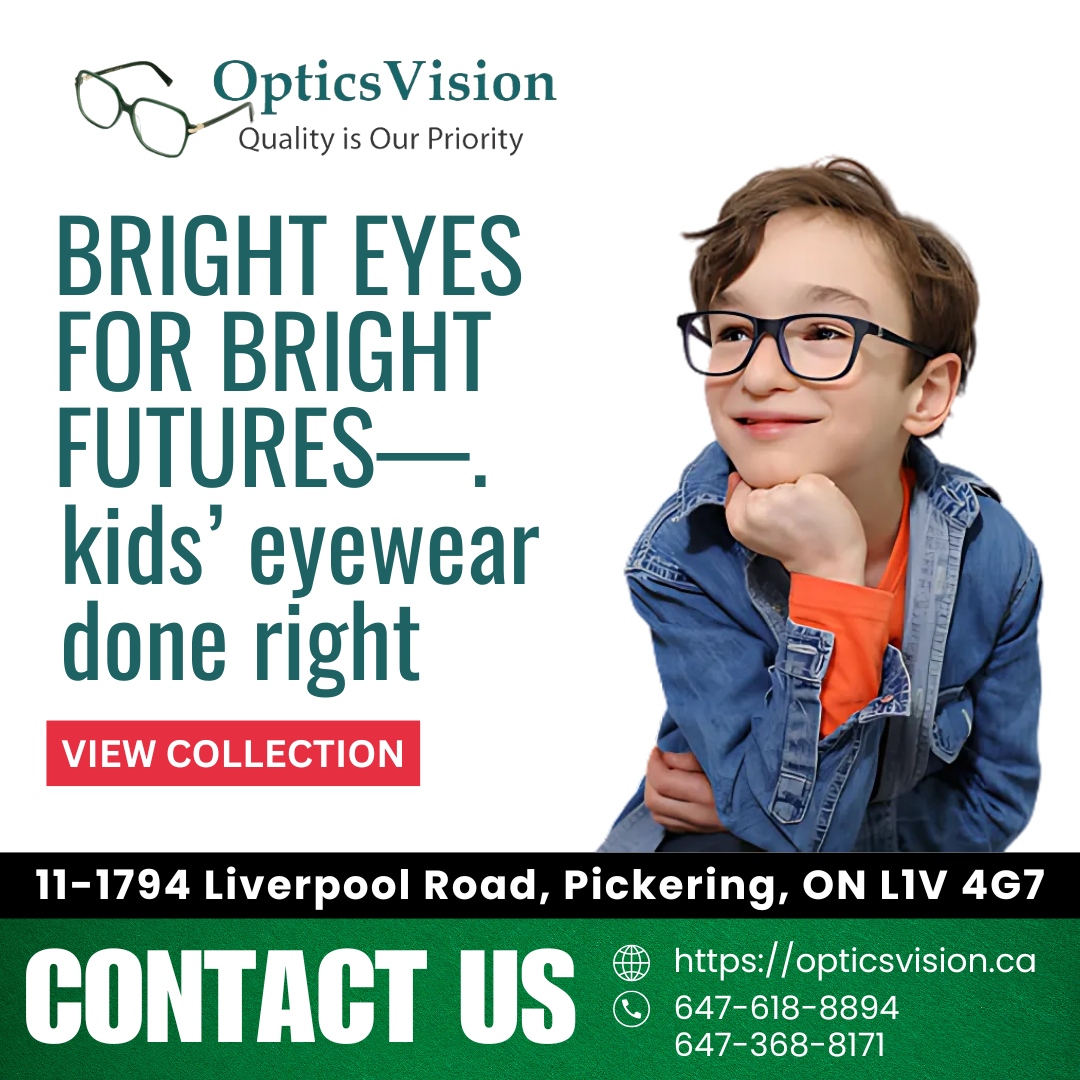 MirMahboob93533's tweet image. 👓✨ Bright eyes for bright futures! At Optics Vision, we offer kids’ eyewear that’s stylish, comfortable, and built to last.

Because your little ones deserve the best for their growing eyes! 💙👶

#OpticsVision #KidsEyewear #BrightFutures

🌐 opticsvision.ca
📞 647-6...