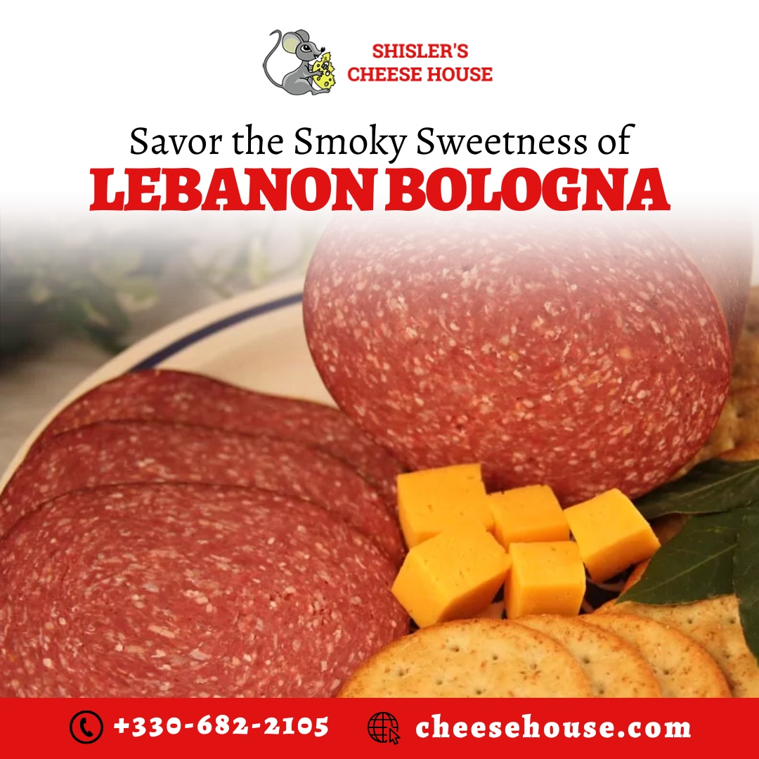 Savor the Smoky Sweetness of Lebanon Bologna 🍖🔥
This smoky, slightly sweet bologna is a must-try for any deli lover. Great on sandwiches, with cheese, or on its own, it’s always a crowd-pleaser! 

Get yours today and experience the smoky sweetness!