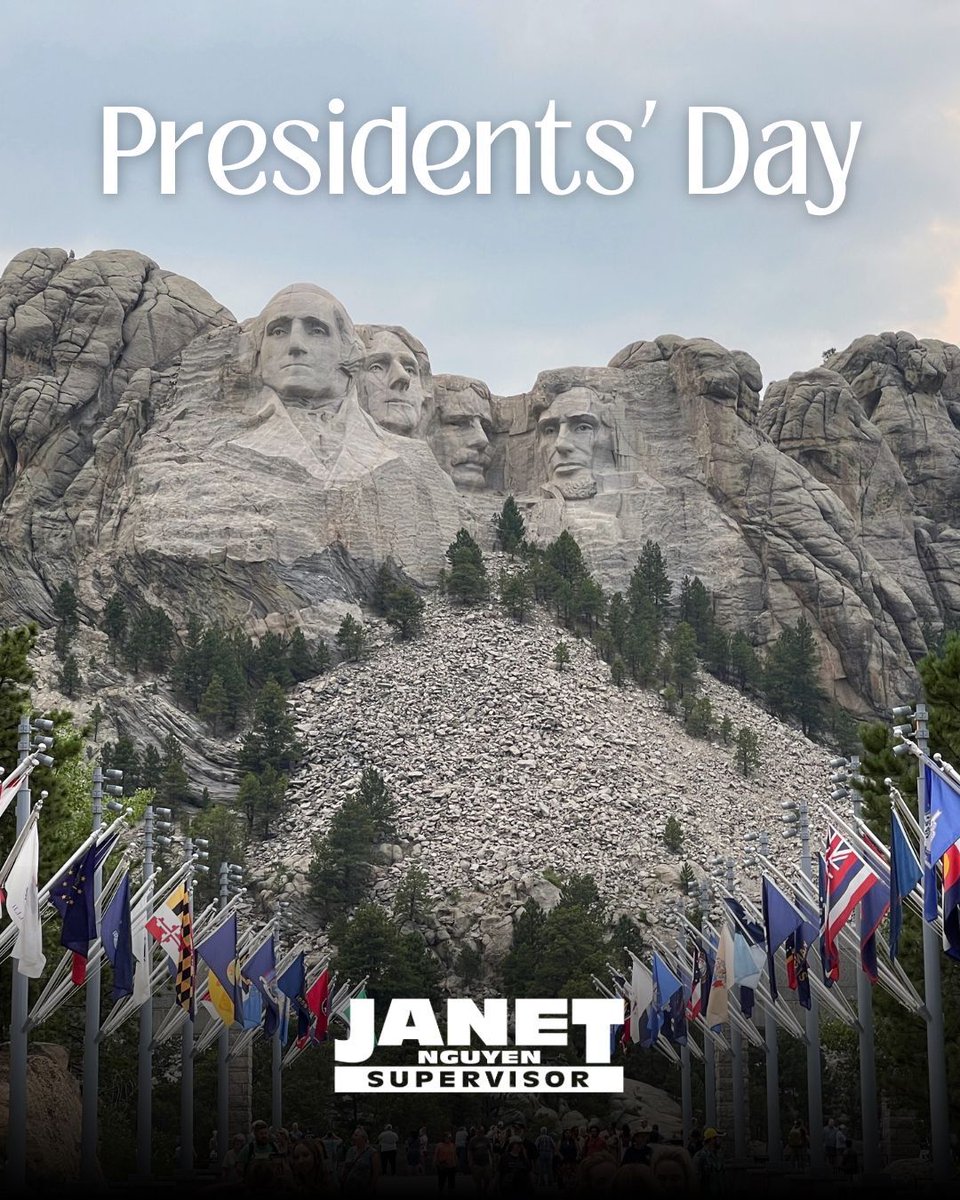 Happy Presidents’ Day!

The executive Power shall be vested in a President of the United States of America. He shall hold his Office during the Term of four Years, and, together with the Vice President, chosen for the same Term, be elected…

- Article II, U.S. Constitution