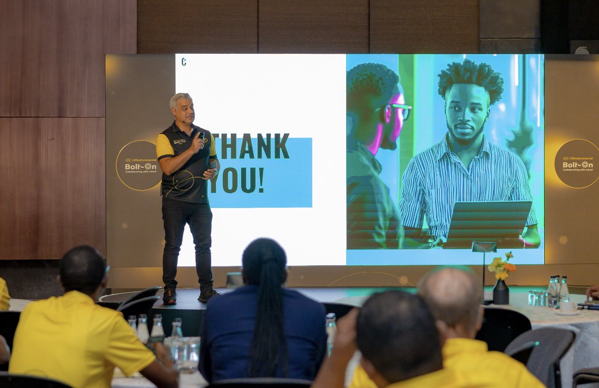 We were proud to be part of the MTN Group Commercial Bolt-On session. 

It was an incredible opportunity to align, collaborate, and drive innovation forward as #OneCommercial.

Our CEO-Saad Syed presented key insights on the role of APls and digital transformation. #GLGBoltOn