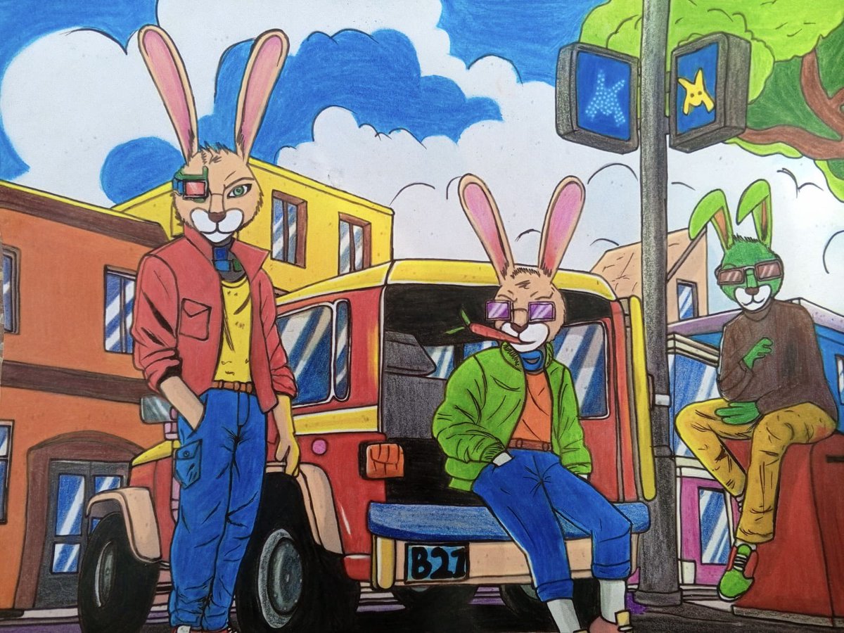 _anonymouseth's tweet image. 🍀 Here&apos;s my 2nd Hand ArtWork for amazing community @MegaRabbitNFT 
🍀 It took me around 24 Hours to complete this Art 🔥
🍀 Hope team will love this ❤️
@purplearccc @0xArtix @AqnXxkmx3HkbFWt 
#art #handwork #artist