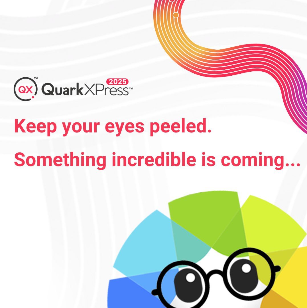 QuarkXPress's tweet image. Get ready for something incredible. We can't wait to share it with you! 🎉
#QuarkXPress #DesignSoftware #SomethingExciting #ComingSoon