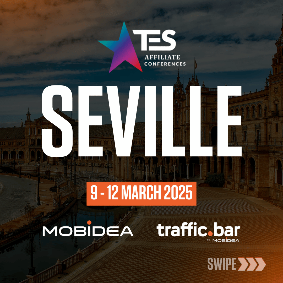 🚀 Mobidea &amp; Traffic.Bar are heading to TES Seville 2025!

Let’s connect, scale, and win together. 🔥

🎉 March 10 = Always Winning Party! 

Only 150 spots—grab yours now! 🔗 alwayswinning.mobidea.com

#TES2025 #Mobidea #AffiliateMarketing #AlwaysWinning