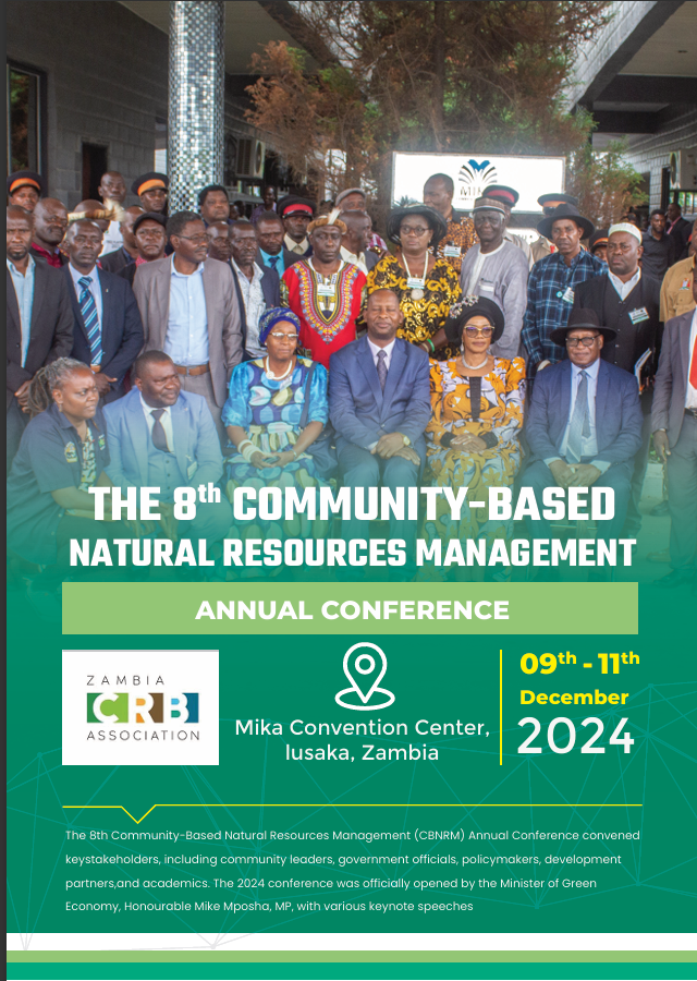 zncrba's tweet photo. Exciting News!
The 8th CBNRM Conference Magazine is finally here! Dive into the latest insights, success stories, and innovations from the world of Community-Based Natural Resource Management.

link below
https://t.co/kBphfBEwqT https://t.co/gYAIqbb4wz