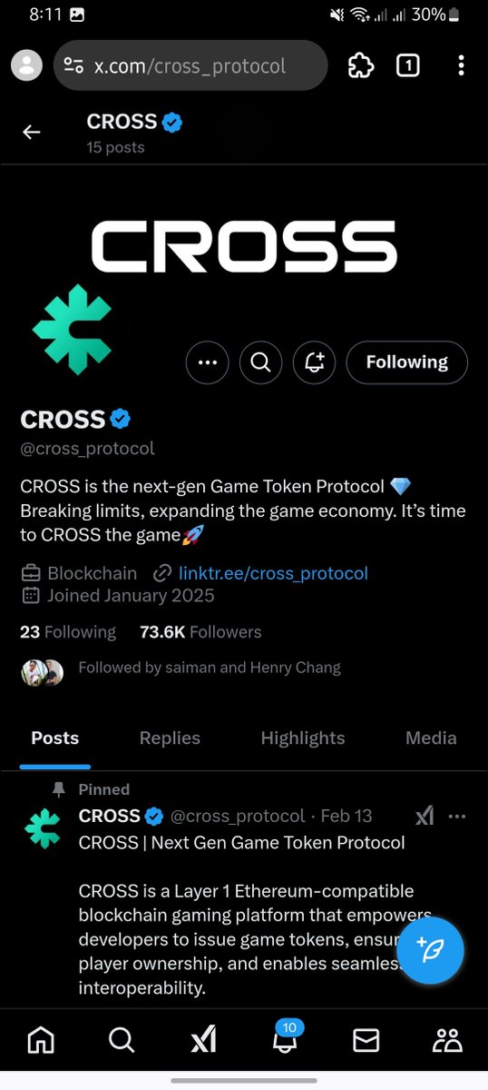 AnikMr64848's tweet image. X : @AnikMr64848 
Binance uid : 919790012
LFG 💥 #CROSS #CROSSprotocol #Dragonflight