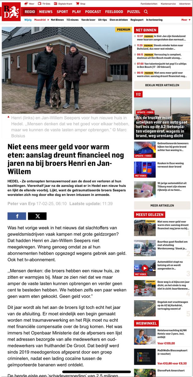 YvvOnFire's tweet image. Hey @Het_OM, hoe vinden jullie zelf dat het gaat? Dit zijn 2 vrienden van mij en geloof mij dat het nog heftiger is dan hier staat. Geef ze de compensatie die ze nodig hebben om te eten en te leven. Ze zitten al de rest van hun leven met de trauma's door jullie fout.
(RT=lief)