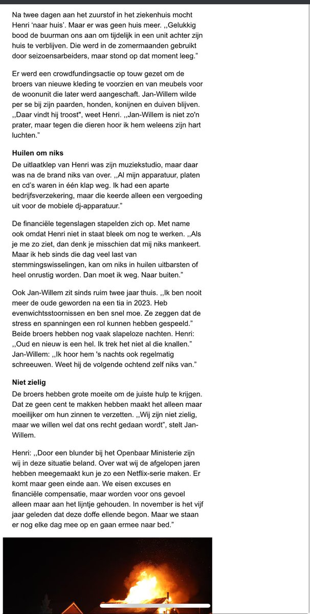 YvvOnFire's tweet image. Hey @Het_OM, hoe vinden jullie zelf dat het gaat? Dit zijn 2 vrienden van mij en geloof mij dat het nog heftiger is dan hier staat. Geef ze de compensatie die ze nodig hebben om te eten en te leven. Ze zitten al de rest van hun leven met de trauma's door jullie fout.
(RT=lief)