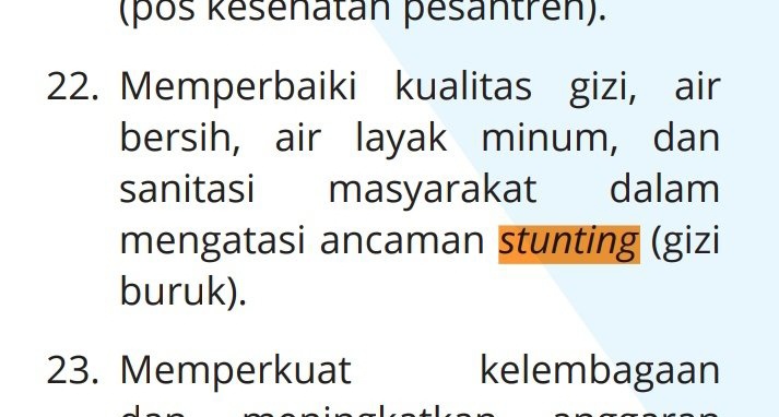 Pengingat: Di visi misi kampanye, 02 ga tau definisi stunting.

Bayangin, buat program MBG untuk mengatasi sesuatu yg tidak mereka tau.
