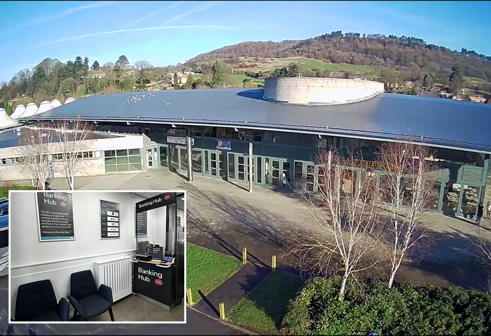 Your District Council is to accommodate a temporary banking hub in #Bakewell.
 
Our Agricultural Business Centre, which also hosts regular livestock markets, will be the town's banking hub location until a permanent solution is found in Bakewell ⏬

derbyshiredales.gov.uk/your-council/n…