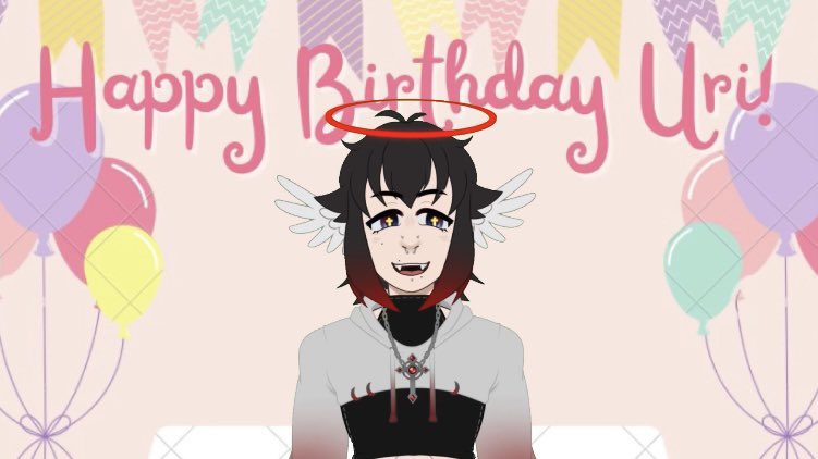 PRISMAVT's tweet image. Yesterday was Scapegoat @s3raphim_uriel’s birthday! Garbanzo says to celebrate he is praying to ‘Postage Guy,’ whatever that means. Happy Uri Christmas!