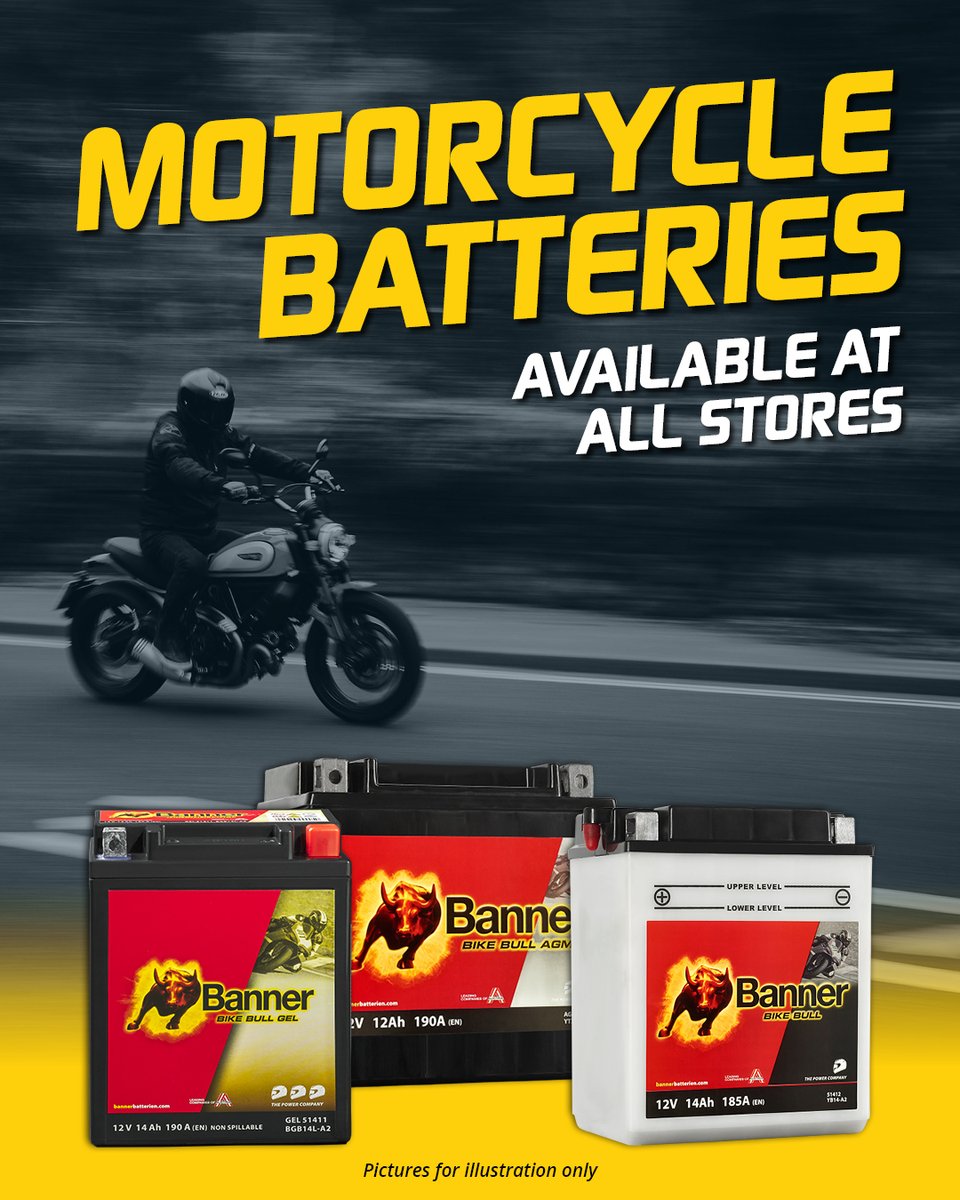 Did you know that we stock motorcycle batteries? 🏍️

Give your local branch a call for a quote today: fast-fit.co.uk/branch-finder/
#motorcycle #motorcyclebatteries #motorcyclebattery #motorcyclelife #motorbike #motorbikelife