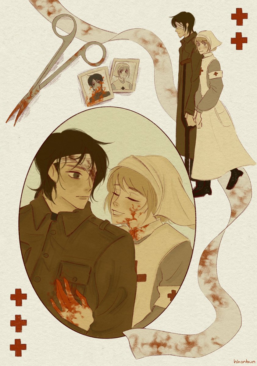 hhonbun's tweet photo. Comrades in Arms #eremin https://t.co/6GXjRWfar7