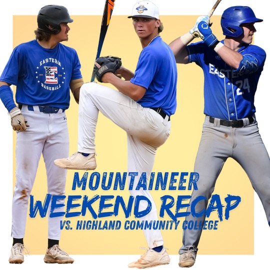 Top performers from this past week's series against Highland Community College.

Jackson Archambeau - 8-15 (.533) 2 2B's, 2 HR's, 12 RBI's, 12 Runs

Camden White - W, 5 IP, 2 H, 0 ER, 4 K's

Luke Graham - 7-14 (.500) 2 2B's, 3 HR's, 17 RBI's, 9 Runs, 2 SB's