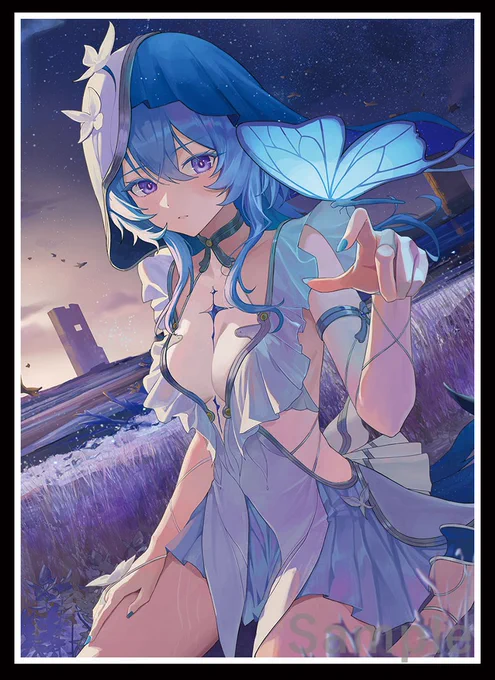 SC2025Winter/サンクリ/Web頒布 新作情報「ショアキーパー」のスリーブとプレイマットになります。イラストはJC様()になります! 
