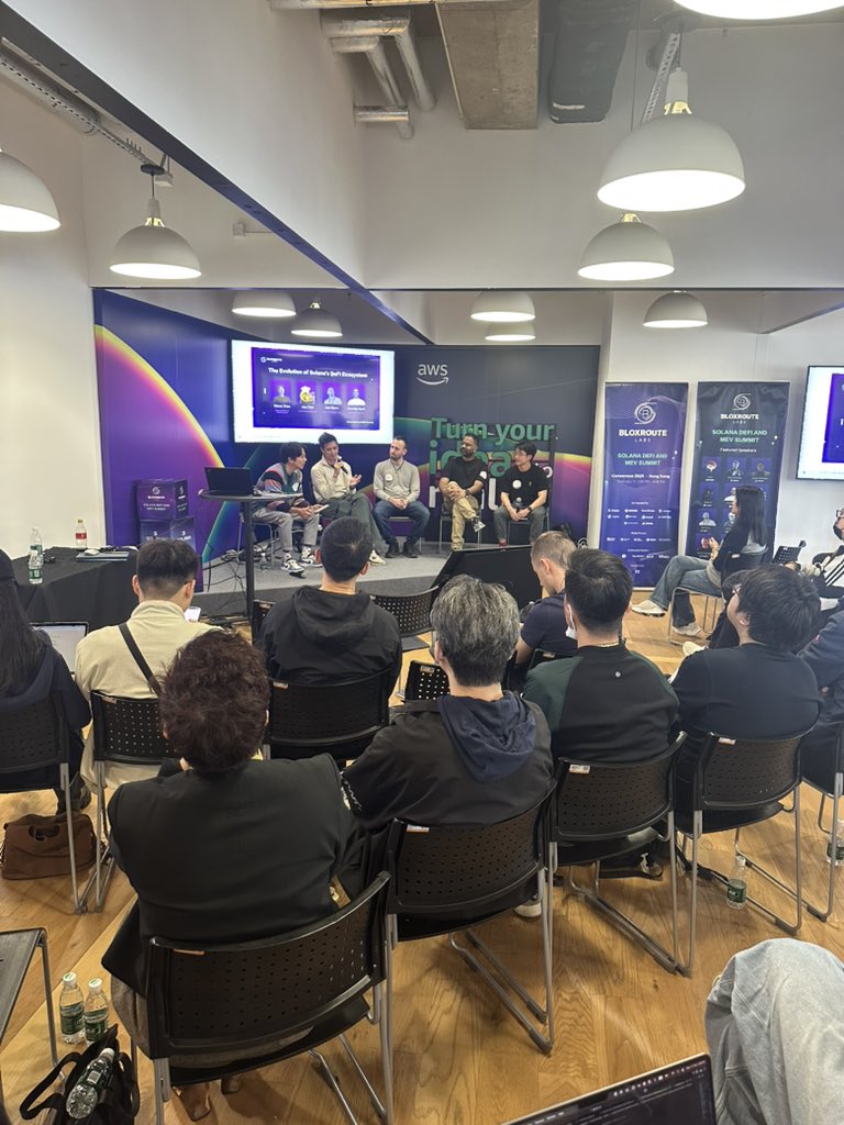 Iryna Shvydka (@irynashv) on Twitter photo Attended a panel discussion about the evolution of Solana - it’s potential beyond the meme coins😄 Thanks <a href="/joedoe_/">Joe Doe</a> <a href="/anuragarjun/">Anurag Arjun</a> <a href="/bloxroute/">bloXroute</a> <a href="/awscloud/">Amazon Web Services</a>
#Solana #Web3Community #ConsensusHK2025 Attended a panel discussion about the evolution of Solana - it’s potential beyond the meme coins😄 Thanks <a href="/joedoe_/">Joe Doe</a> <a href="/anuragarjun/">Anurag Arjun</a> <a href="/bloxroute/">bloXroute</a> <a href="/awscloud/">Amazon Web Services</a>
#Solana #Web3Community #ConsensusHK2025