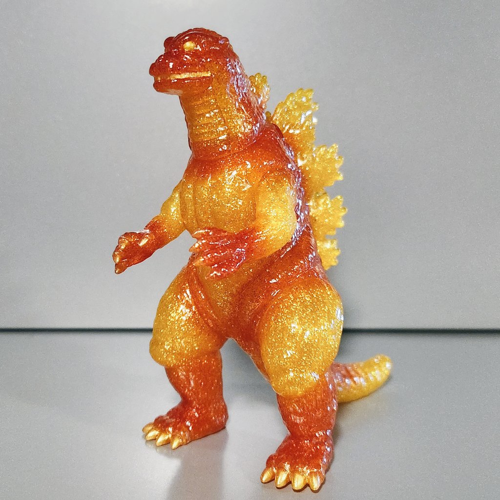 CCPミドルサイズシリーズゴジラ(1995)バーニングラメVer. ラメが綺麗な