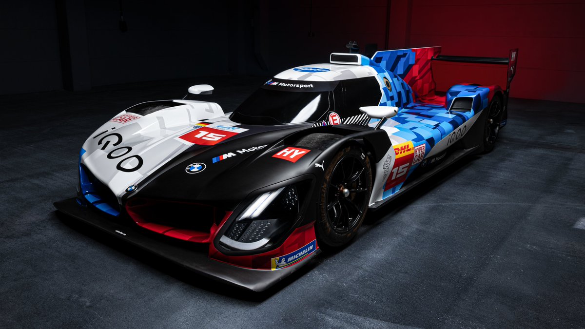 BMWMotorsport's tweet photo. New season. New look. Meet the 2025 WEC Hypercar in its fresh ‘Inception’ design. 

What do you think of the #15 beast’s color scheme? Cast your vote! 👀🔥 https://t.co/vn2UKjJ3nS