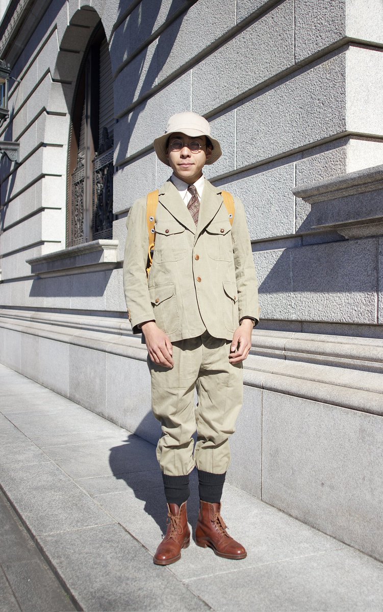 numekichi_bike's tweet photo. 昭和初期のモノで
山遊び用の服装を揃えてみた。

ハイキング欲がさらに高まった。

撮影:@k38s1 https://t.co/dyodFjcN41