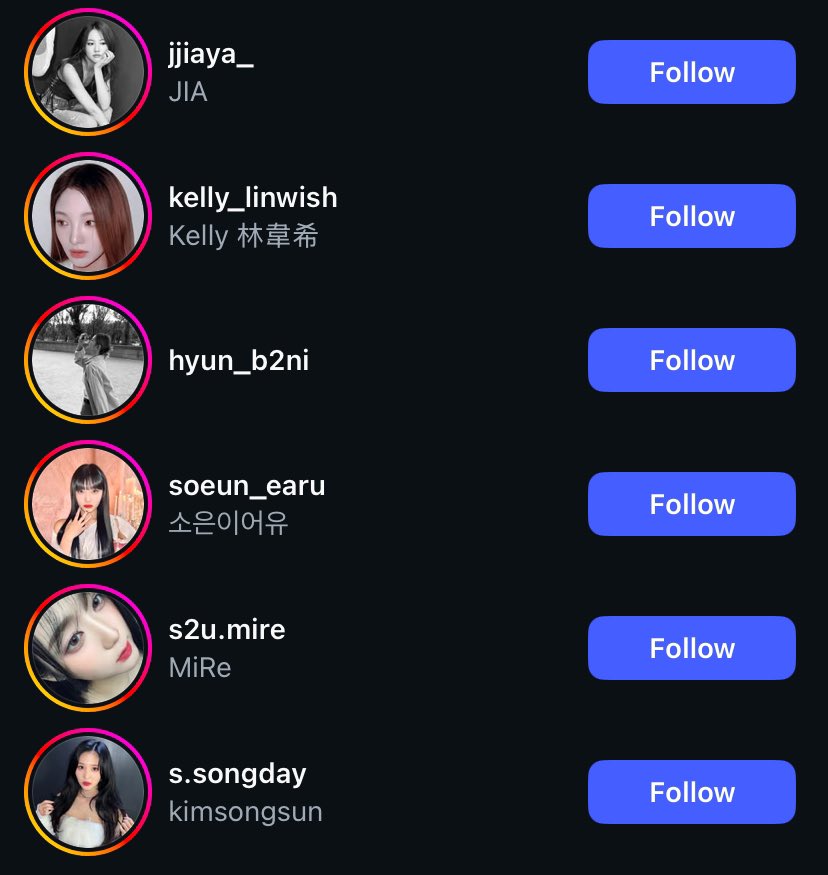nugupromoter's tweet photo. The TRI•BE members have all opened their own personal Instagram and TikTok accounts. https://t.co/keZuf8Unu6