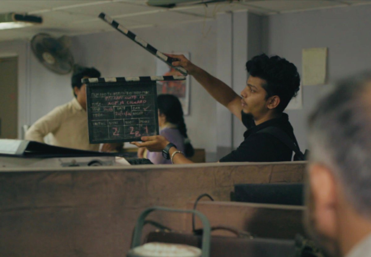 FTIIOfficial's tweet image. 🎬 Lights, Camera, Action! 🎥✨
The TV 2022 Batch at FTII has embarked on the journey of their final projects, bringing their creative visions to life! 🎞️
#FTIICreatives #FinalProjects #BehindTheScenes #TVBatch2022 #FilmmakingJourney #FutureOfCinema #OnSet