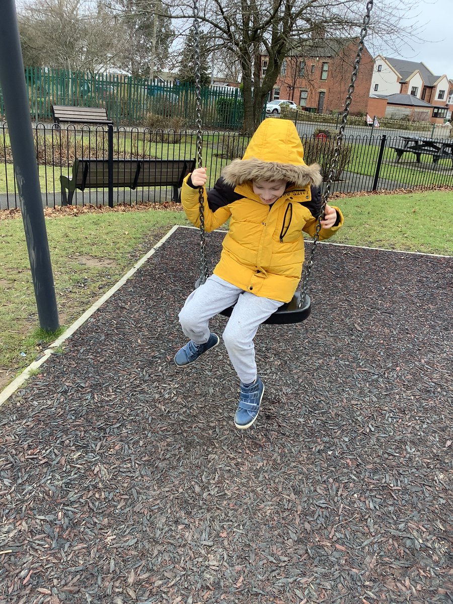 Visiting the park helps us to look after our mental well-being #childrensmentalhealthweek