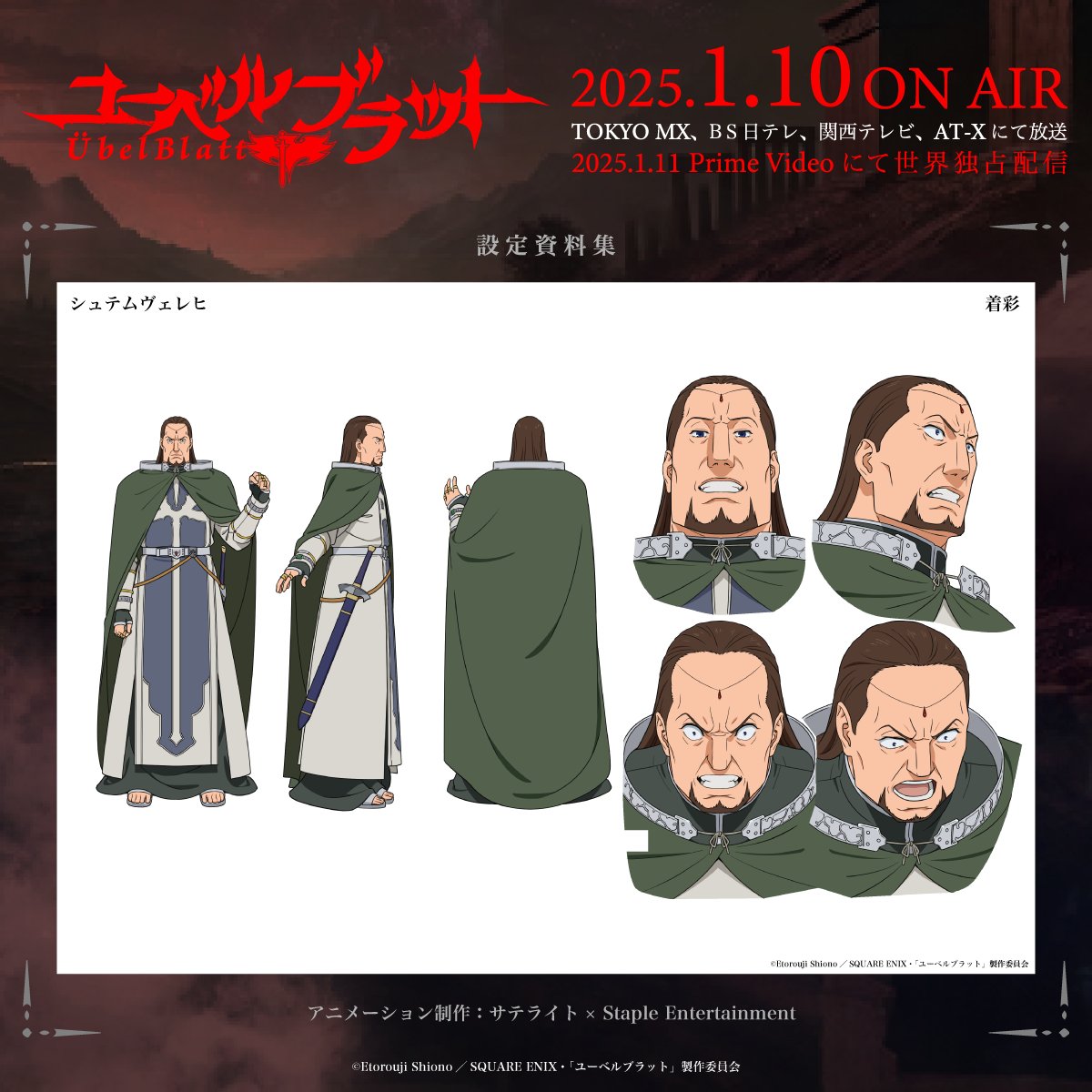 ◤ ◥ Übel Blatt 設定資料集 ◣ ◢ シュテムヴェレヒ CV. #楠大典