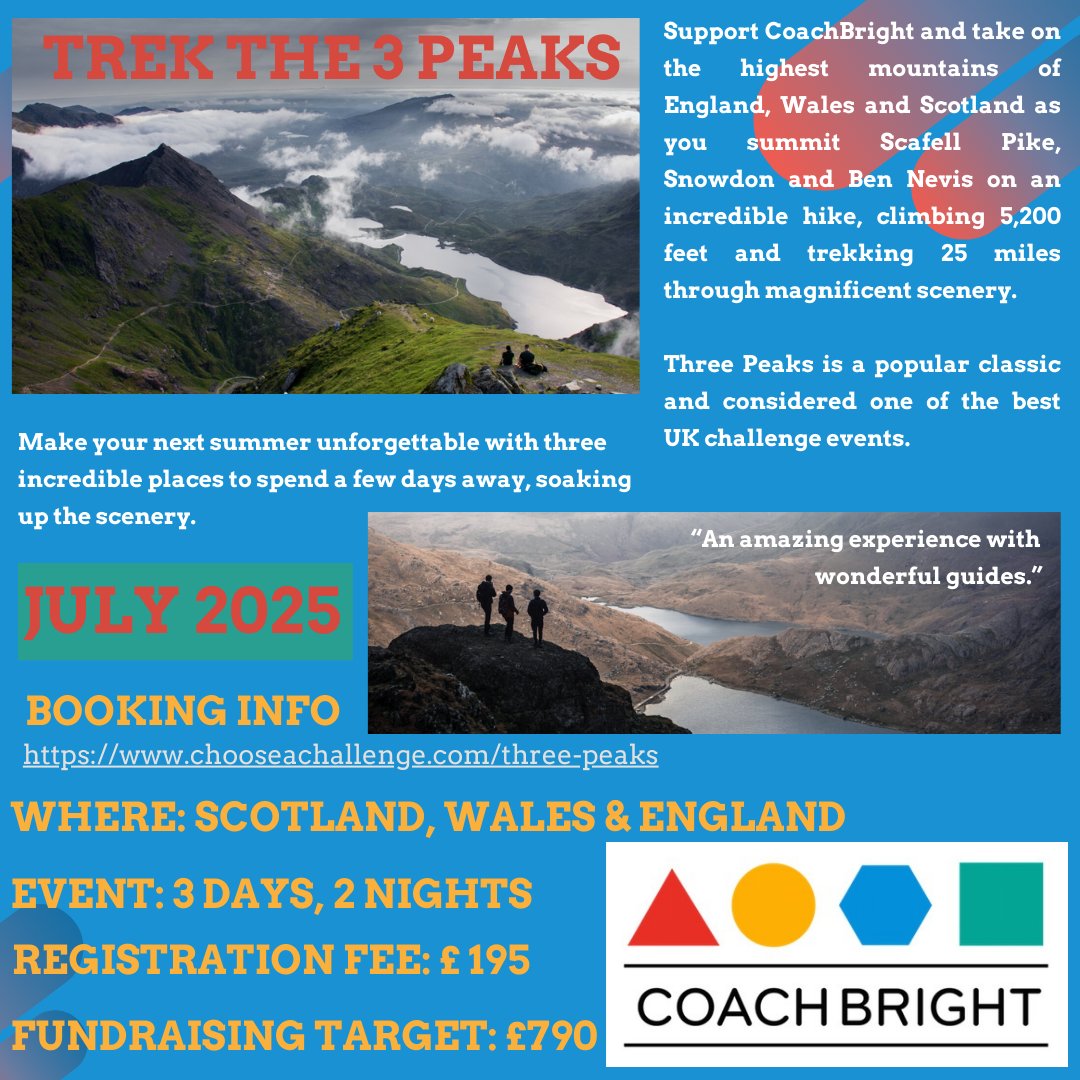 Achieve the extraordinary by going on an unforgettable adventure! Find out more in our latest blog here: coachbright.org/blogx/conquer-…