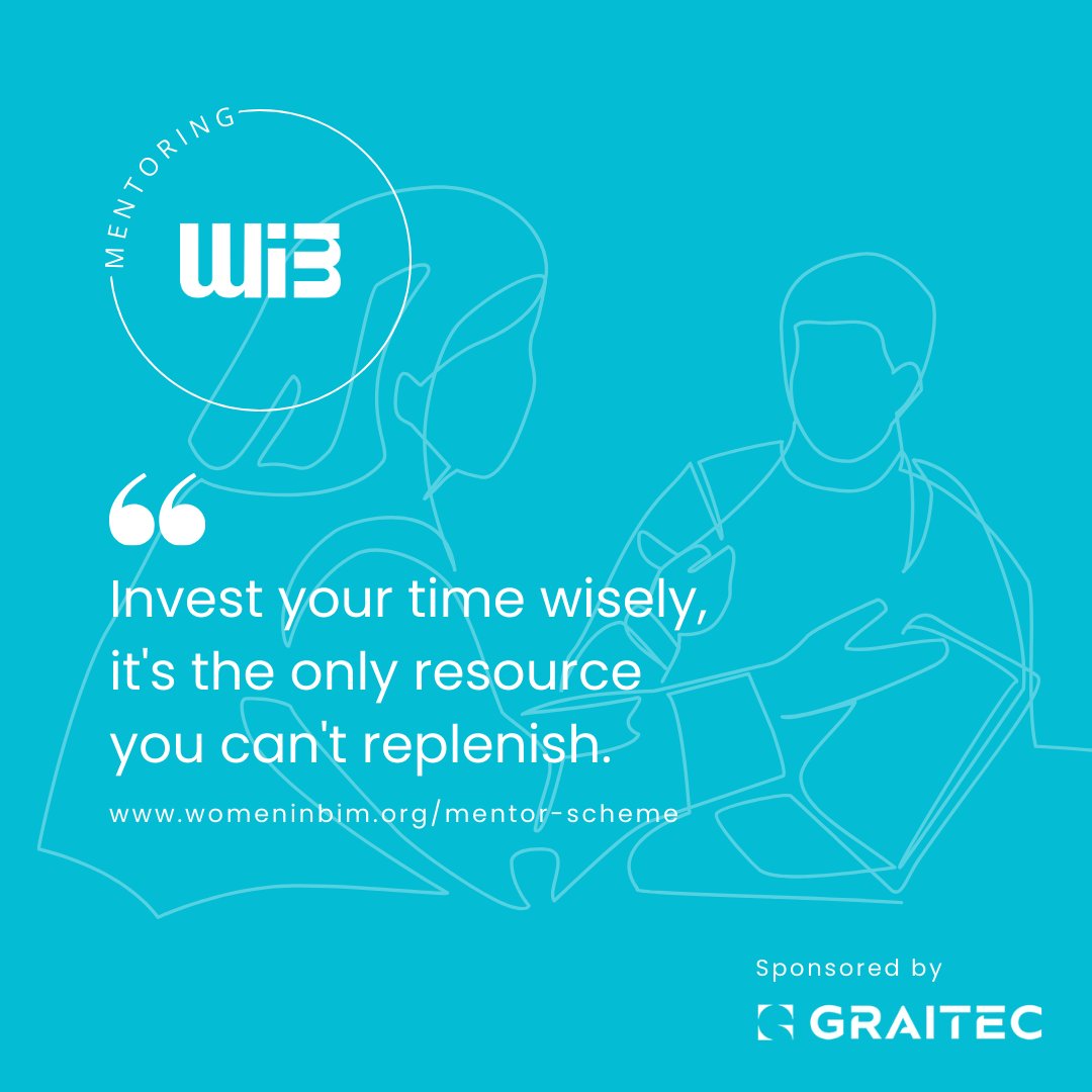 The #womeninbim Mentor Scheme has been designed to help you with your career growth when we will advise you to invest your time wisely, it’s the only resource you can’t replenish!

Applications are now open for Mentors and Mentees 😃🌏 ⬇️
womeninbim.org/mentor-scheme/