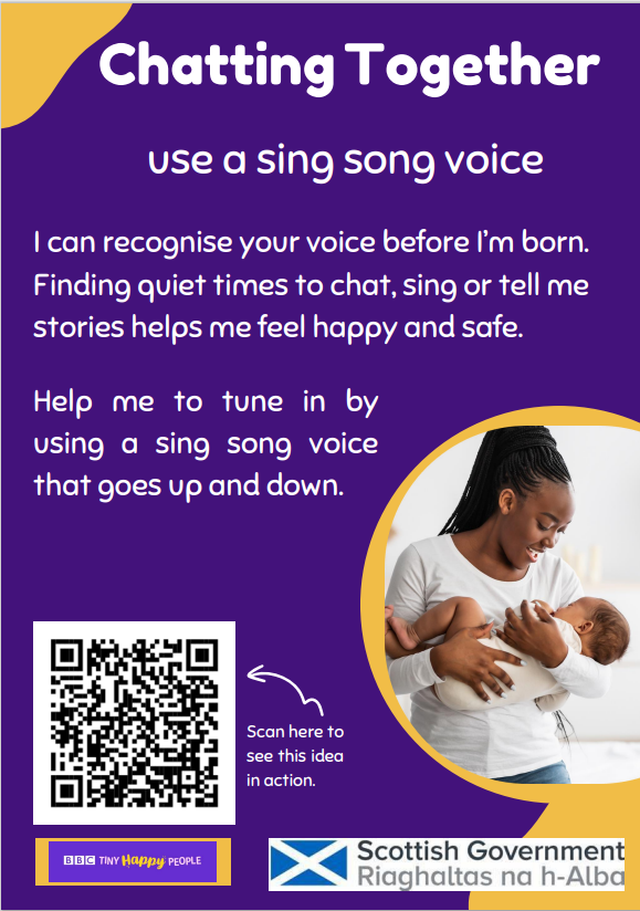 Today's top tip from NELC applies to bumps as well as babies!
#sltfv #TalkToYourBaby