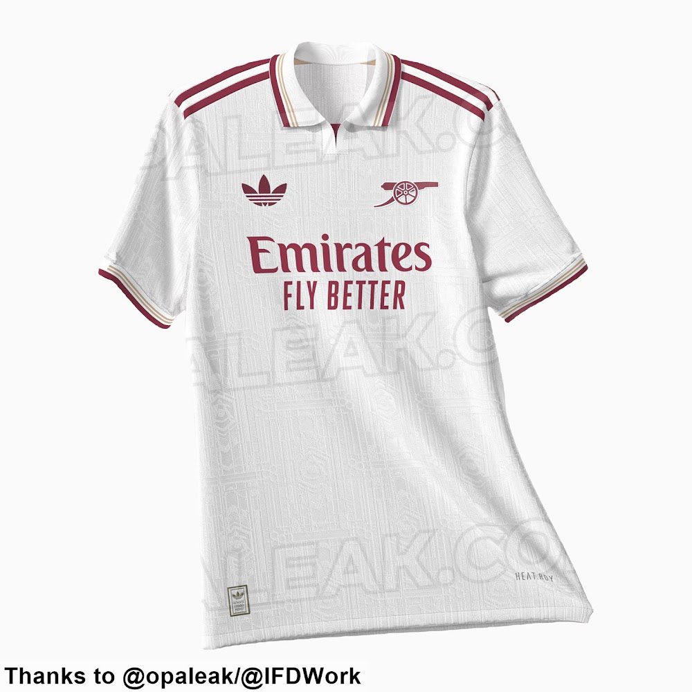 DailyAFC's tweet photo. 🚨 The new LEAKED Arsenal 2025/26 third kit, which draws inspiration from the 2007/09 alternative kit, made by Nike. 🕰️🤩

Thoughts on the kit, Gooners? 🤔 

[@Footy_Headlines] https://t.co/1PSFT2qPp3