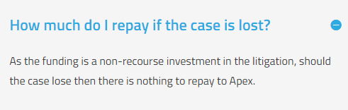 ApexLitigation's tweet photo. Do you have a question about litigation finance funding? You can always drop us a message, or you might find the answer here on our FAQs page; https://t.co/xLRPoqLstn https://t.co/KZkk7H07Ck