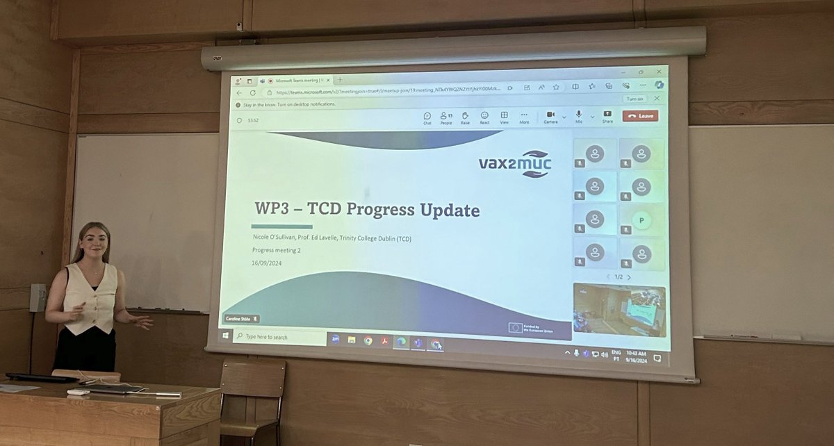 Tomorrow February 11th is The International Day of Women and Girls in Science! 
Celebrate with us as we highlight Nicole O'Sullivan's work @Edlavellee <a href="/tcddublin/">Trinity College Dublin</a>
Discover her story here: wix.to/oK7x4ik 
<a href="/EFIS_Immunology/">EFIS</a> <a href="/y_efis/">yEFIS</a> <a href="/yISI_ie/">yISI</a>
#WomenInScience #LoveIrishResearch