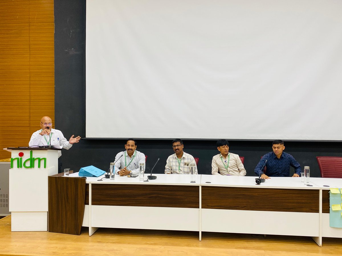 nidmmhaindia's tweet image. NIDM, in collaboration with the @nfsc_mha, successfully conducted a three-day National Training Programme on &quot;𝗙𝗶𝗿𝗲 𝗦𝗮𝗳𝗲𝘁𝘆 𝗳𝗼𝗿 𝗖𝗶𝘁𝘆 𝗥𝗲𝘀𝗶𝗹𝗶𝗲𝗻𝗰𝗲&quot; from 6th to 8th February 2025.

Expert speakers shared valuable insights on urban fire risks, mitigation…