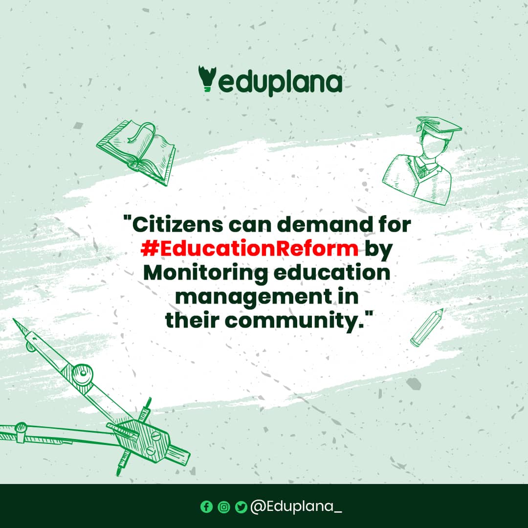 eduplanafound's tweet photo. As Citizens, whether it's 6-3-3-4 or 9-3-4, we will improve the quality of public education when we monitor and demand for better  service delivery. https://t.co/Td4r72Ka41