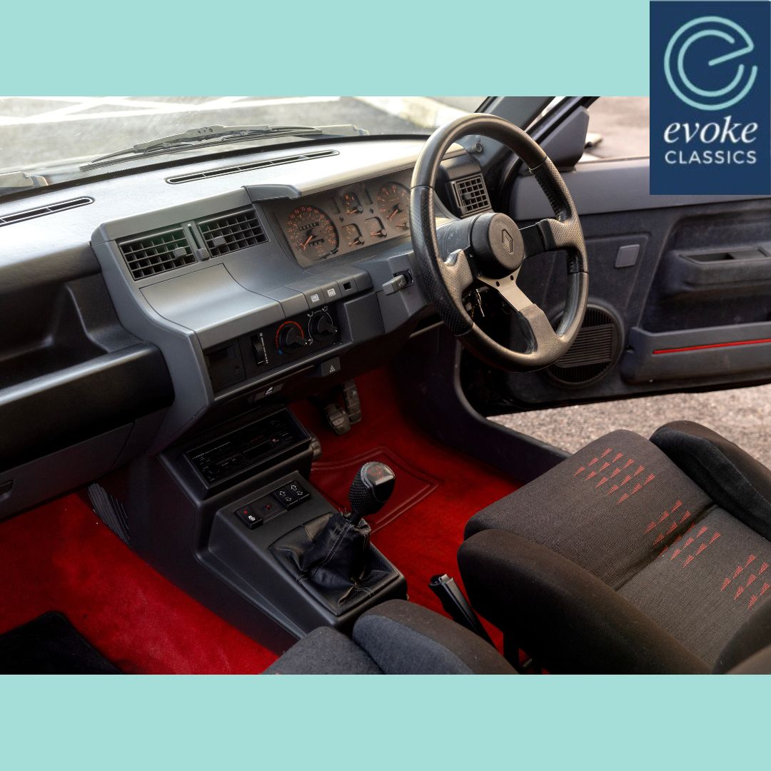 EvokeClassics's tweet image. ENDING TOMORROW AT 3PM
1989 Renault GT5 Turbo
evoke-classics.com/auction/#/lots…

• A mostly original, unmodified example
• Only 2 former registered keepers
• Substantial history
• Recently fitted with a new clutch, brakes and more
• Long MOT
#Renault5 #GTTurbo