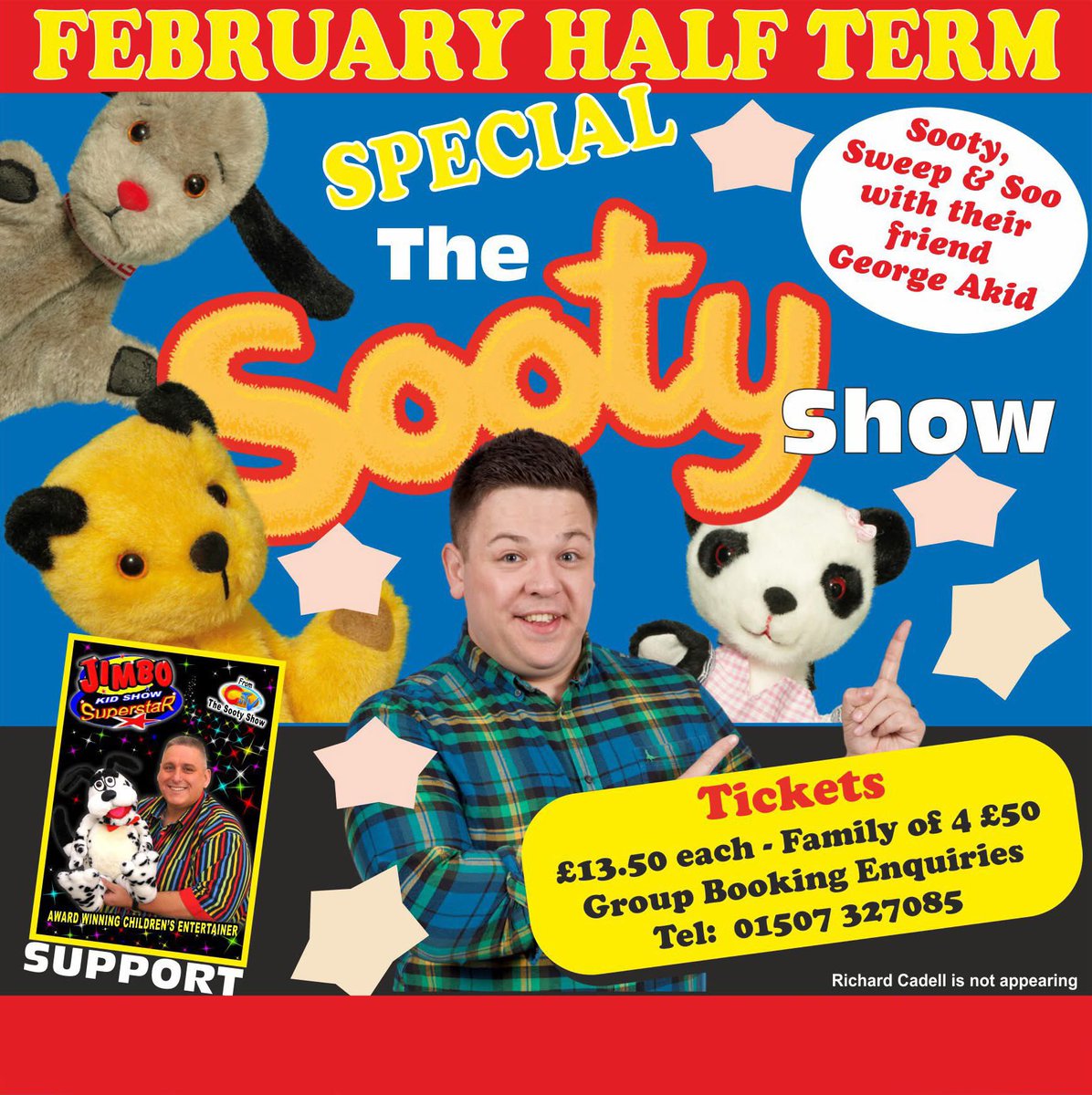 George Akid (@georgeakid) on Twitter photo There is just ONE WEEK till I hit the road with <a href="/Sootyandco/">The Sooty Show</a> and I canโt wait! ๐ฅณ
17/2/25 <a href="/Chfieldstudios/">Chesterfield Studios</a>
18/2/25 <a href="/Blackfriarsbox/">Blackfriars Theatre</a>
19/2/25 The Drill, Lincoln
20/2/25 <a href="/NottinghamArts/">Nottingham Arts</a>
21/2/25 <a href="/stivescornex/">St Ives Corn Exchange</a>
23/2/25 <a href="/take2centre/">The Take 2 Centre</a>
Book your tickets today! ๐
๐ญ <a href="/roseeventsltd/">Rose Events Ltd</a> There is just ONE WEEK till I hit the road with <a href="/Sootyandco/">The Sooty Show</a> and I canโt wait! ๐ฅณ
17/2/25 <a href="/Chfieldstudios/">Chesterfield Studios</a>
18/2/25 <a href="/Blackfriarsbox/">Blackfriars Theatre</a>
19/2/25 The Drill, Lincoln
20/2/25 <a href="/NottinghamArts/">Nottingham Arts</a>
21/2/25 <a href="/stivescornex/">St Ives Corn Exchange</a>
23/2/25 <a href="/take2centre/">The Take 2 Centre</a>
Book your tickets today! ๐
๐ญ <a href="/roseeventsltd/">Rose Events Ltd</a>
