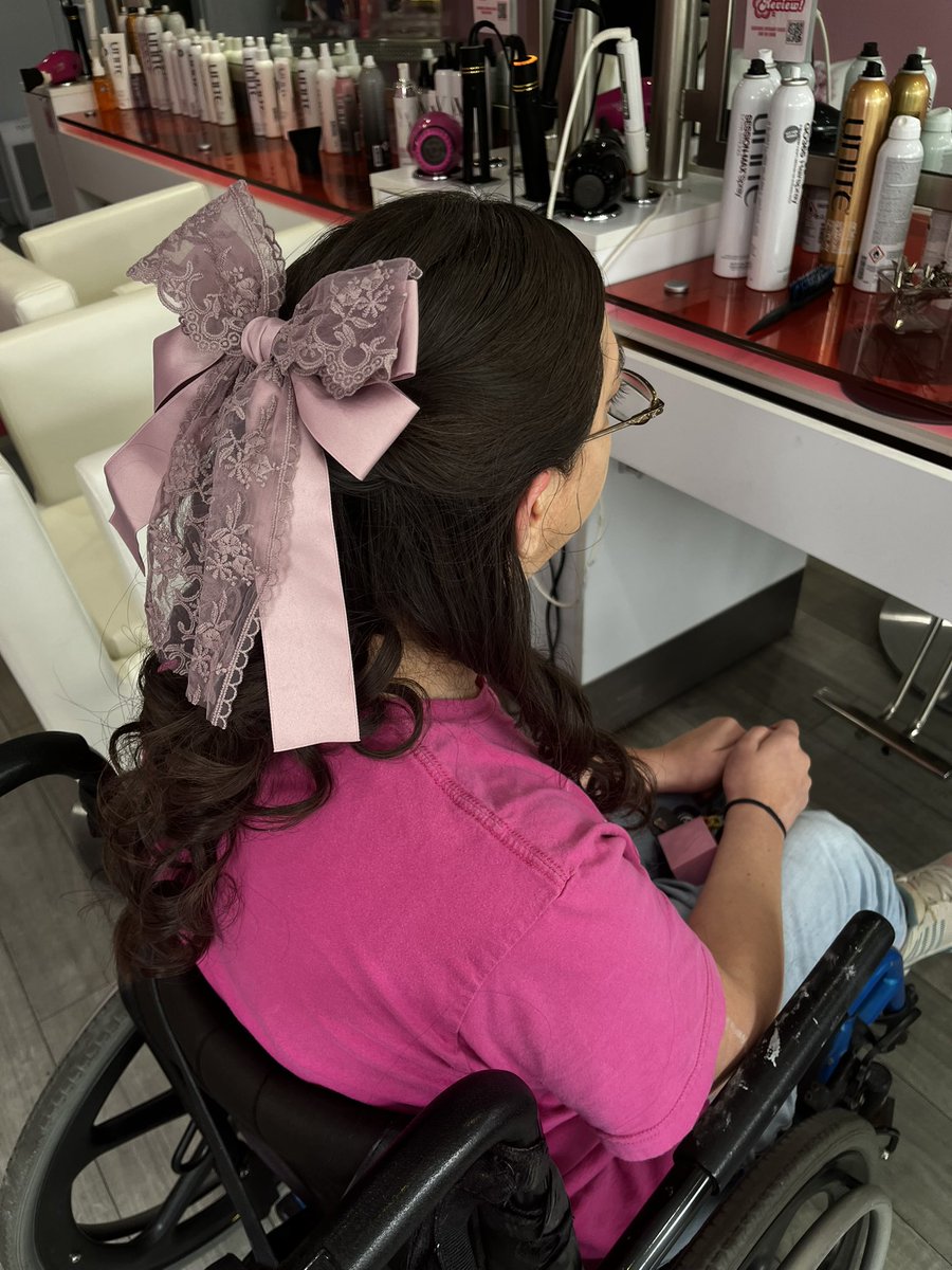 My hairstyle for Night to Shine ✨💕