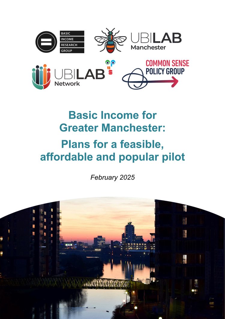 UBI Lab Manchester (@ubimanchester) on Twitter photo This morning, we launched a groundbreaking proposal for a #BasicIncome pilot for Greater Manchester targeting homelessness.
Designed in partnership with <a href="/NorthumbriaUni/">Northumbria Uni</a>, this would be the first-ever trial in England. Read moreβ¬οΈ
newsroom.northumbria.ac.uk/pressreleases/β¦
#BasicIncomeMCR This morning, we launched a groundbreaking proposal for a #BasicIncome pilot for Greater Manchester targeting homelessness.
Designed in partnership with <a href="/NorthumbriaUni/">Northumbria Uni</a>, this would be the first-ever trial in England. Read moreβ¬οΈ
newsroom.northumbria.ac.uk/pressreleases/β¦
#BasicIncomeMCR