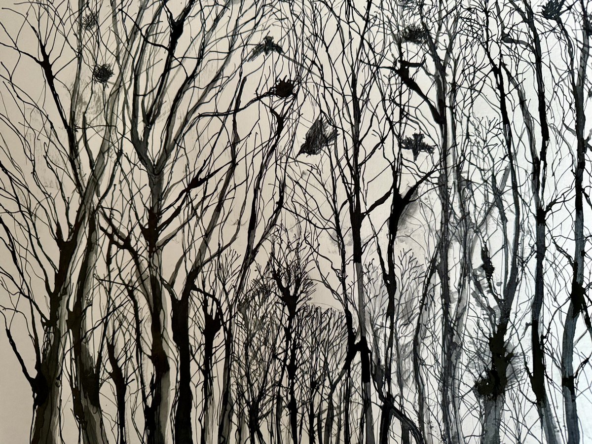 staithesartist's tweet photo. Finished the #Rookery design for the next big #scapevessel #pen #ink For the drawing I might add a #watercolour wash https://t.co/8sV4EFXFGA