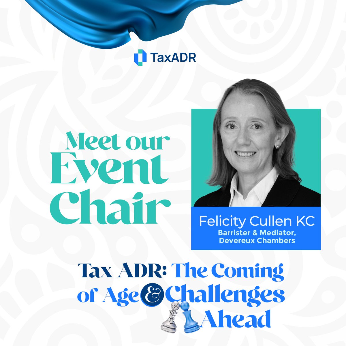 TaxADR Launch Event - Chair Announcement 

Meet our Event Chair: Felicity Cullen KC 

We are delighted to welcome Felicity Cullen KC, leading tax silk and mediator at Devereux Chambers as the Chair of the TaxADR Launch Event. 

With her extensive expertise in tax law and