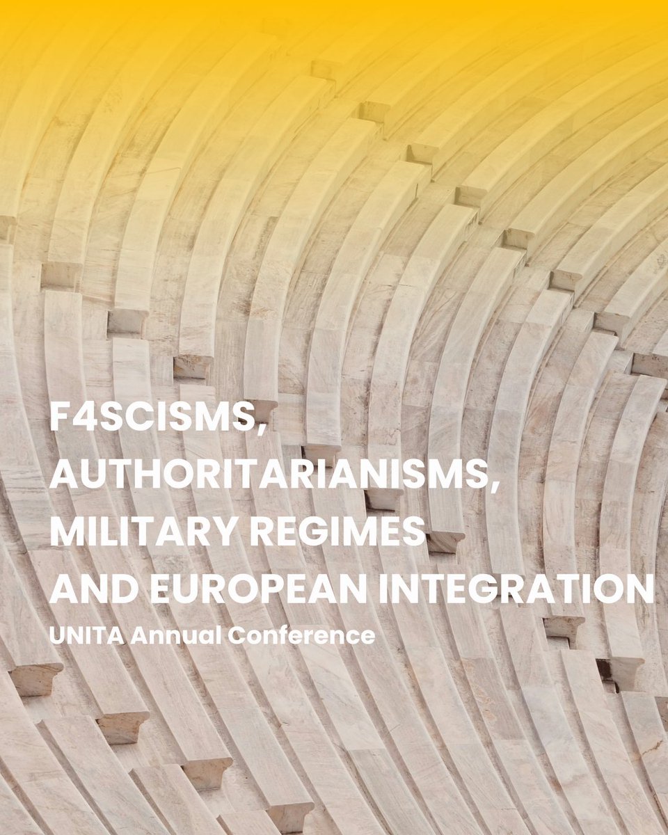 Univ. Montium (@umontium) on Twitter photo ๐ข UNITA Annual Conference 2025 ๐ข
๐ Turin, Cavallerizza Reale
๐
 March 14, 2025
๐ฃ๏ธ "Fascisms, Authoritarianisms & European Integration"
๐ฉโ๐ซ Programme: univ-unita.eu/Sites/unita/enโฆ
๐ Register: forms.gle/snm4UvaumEUPaHโฆ
๐ Online: unito.webex.com/meet/unita
#UNITA #History #Democracy ๐ข UNITA Annual Conference 2025 ๐ข
๐ Turin, Cavallerizza Reale
๐
 March 14, 2025
๐ฃ๏ธ "Fascisms, Authoritarianisms & European Integration"
๐ฉโ๐ซ Programme: univ-unita.eu/Sites/unita/enโฆ
๐ Register: forms.gle/snm4UvaumEUPaHโฆ
๐ Online: unito.webex.com/meet/unita
#UNITA #History #Democracy